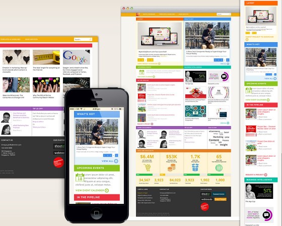eHub blog Responsive Design