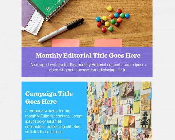 Post-it Responsive eNewsletter