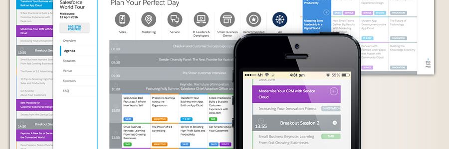 HTML/CSS /jQuery Agenda filter for SF World Tour Melbourne