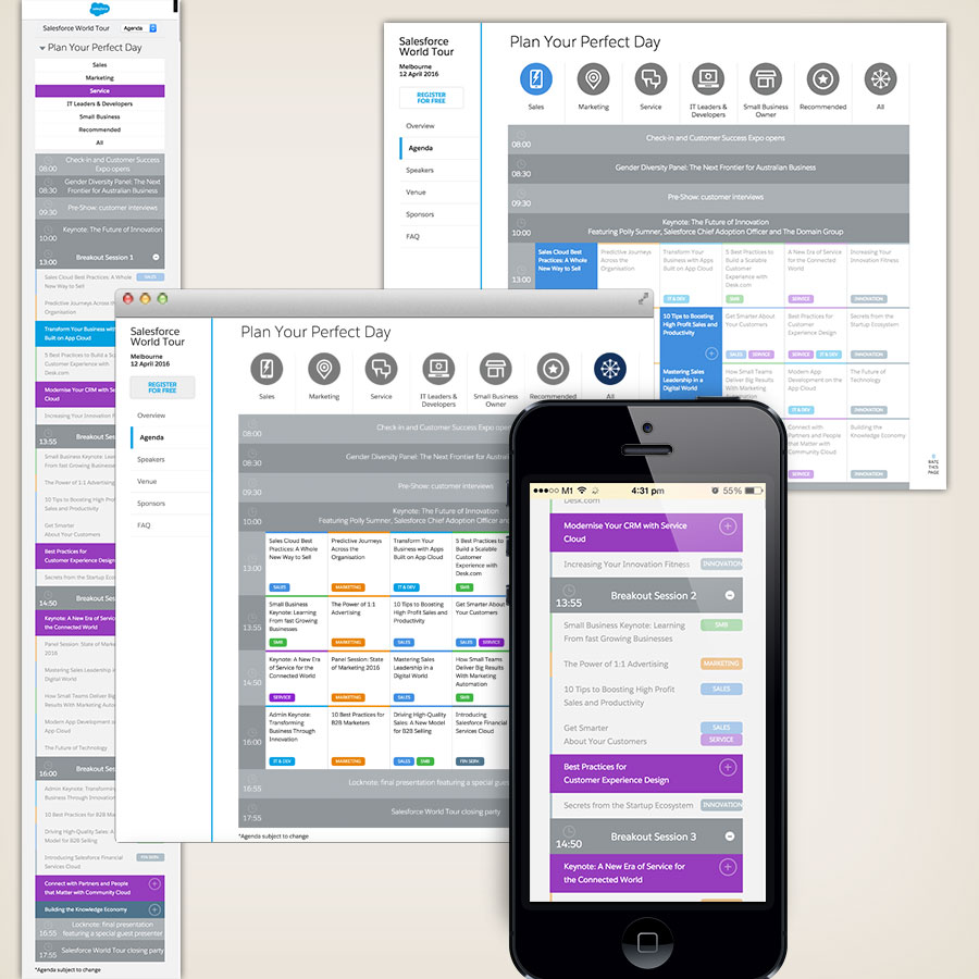 RWD design - cross device compatible