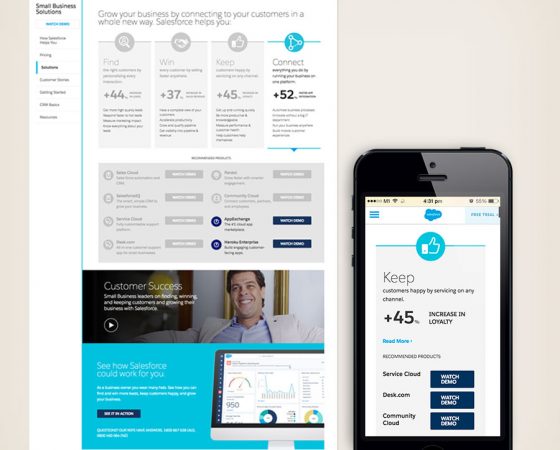 HTML/CSS/jQuery Solution Finder for Small Business